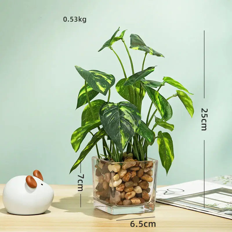 Glass Flowerpot