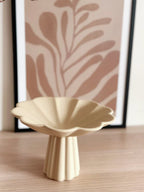 Khaki High Feet Decorative Tray