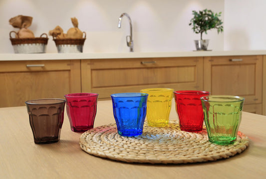 Set Of 6 Picardie Colors Tumbler