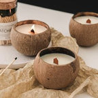 Organic Candle in Coconut Wick