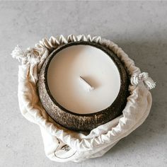 Organic Candle in Coconut Wick