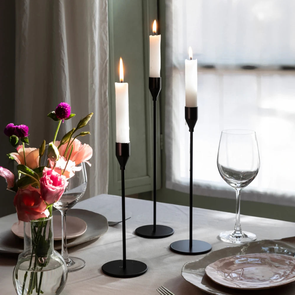 Metal Candle Holders Set of 3