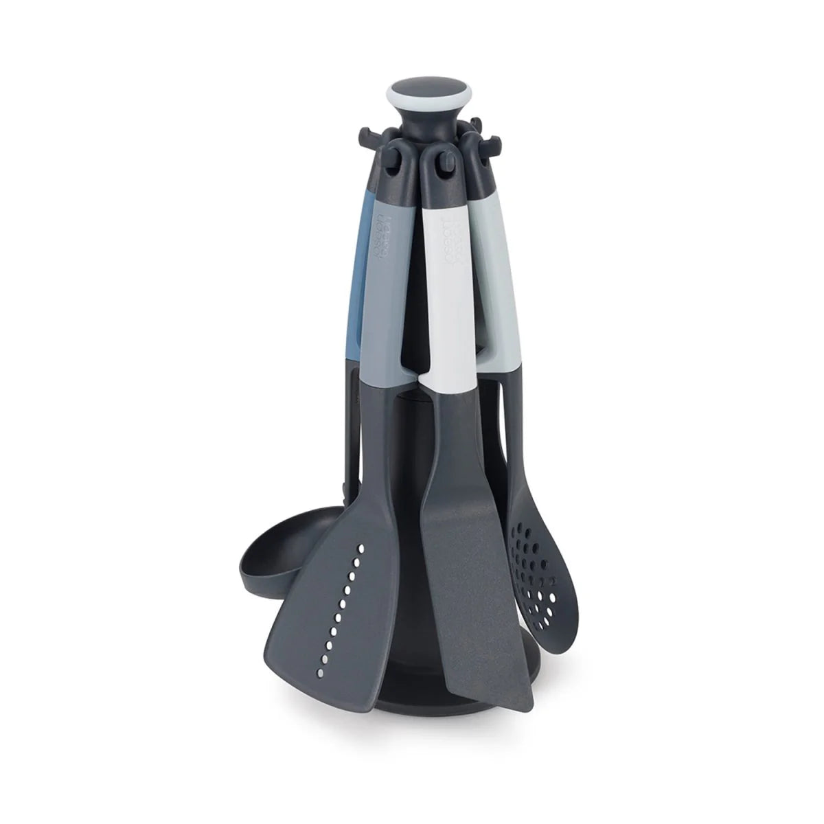 Elevate Nest Utensils Compact Stacking Kitchen Tool Set Sky By Joseph Joseph