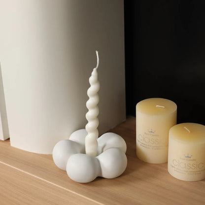 Ceramic Flower Candle Holder