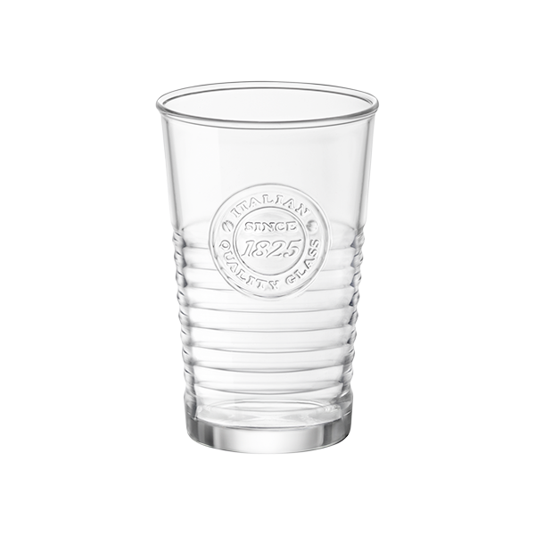 Set Of 4 Bormioli Rocco Officina Glass