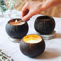 Organic Candle in Coconut Wick
