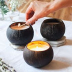 Organic Candle in Coconut Wick