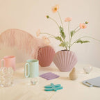Ceramic Shell Vase
