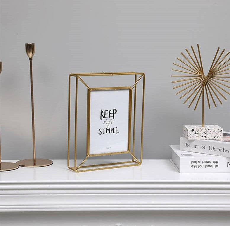 Photo Frame Gold Thing Gold Photo Frame – CasaChi