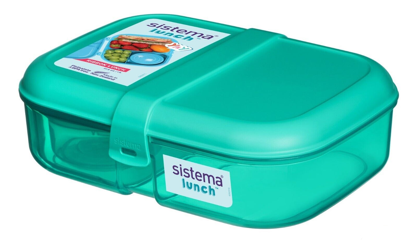 Sistema Ribbon Lunch With Mini Bites 1.1L