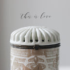 Fragrant Candle with Metallic Lid